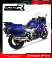 Auspuff Schalldämpfer DOMINATOR rund passend für Yamaha FJR 1300 2001  2005 4
