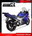 FJR 1300 Yamaha Muffler Auspuff Sportauspuff Silencer Echappement Silencieux Scarico Scarichi Escape Wydech Tłumik Carbon End Cap HP1 BLACK DOMINATOR Exhaust System 2