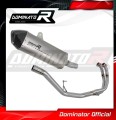 Benelli TRK 502 X 2018 - 2021 EXHAUST Muffler Auspuff Sportauspuff Silencer Echappement Silencieux Scarico Scarichi Escape Wydech Tłumik HP7 Titanium Dominator Exhaust System 1