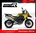 Benelli TRK 502 X 2022 EXHAUST Muffler Auspuff Sportauspuff Silencer Echappement Silencieux Scarico Scarichi Escape Wydech Tłumik HP7 Tytanium Dominator Exhaust System 2