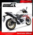 Yamaha YZF-R3 2022 Exhaust Muffler Auspuff Sportauspuff Silencer Echappement Silencieux Scarico Marmitta Scarichi Escape Wydech Tłumik HP8 DOMINATOR Exhaust System 2