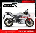 kompletny układ wydechowy z tłumikiem DOMINATOR Full System HP8 pasujący do motocykla Yamaha YZF-R3 2019 - 2024 4
