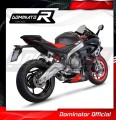 komplette Auspuffanlage mit Schalldämpfer DOMINATOR Full System Titan HP8 passend für Aprilia RS 660 2020  2024 3