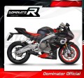 komplette Auspuffanlage mit Schalldämpfer DOMINATOR Full System HP8 schwarz passend für Aprilia RS 660 2020  2024 4
