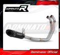 komplette Auspuffanlage mit Schalldämpfer DOMINATOR Full System HP8 schwarz passend für Aprilia Tuono 660 2021  2024