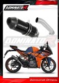 Auspuff Schalldämpfer DOMINATOR HP3 schwarz passend für KTM RC 390 2022  2024