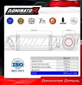 komplette Auspuffanlage mit Schalldämpfer DOMINATOR Full System HP8 passend für KTM RC 390 2022  2024 5