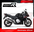 Auspuff Schalldämpfer DOMINATOR rund passend für Suzuki GSXF 650 2007  2016 4