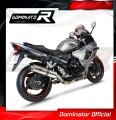 Auspuff Schalldämpfer DOMINATOR rund passend für Suzuki GSX 1250 FA 2010  2016 3