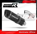 Auspuff Schalldämpfer DOMINATOR HP1 schwarz passend für Suzuki GSXF 650 2007  2016 2