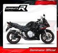 Auspuff Schalldämpfer DOMINATOR HP1 schwarz passend für Suzuki GSXF 650 2007  2016 4