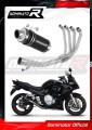 komplette Auspuffanlage mit Schalldämpfer DOMINATOR Full System GP1 schwarz passend für Suzuki GSX 1250 FA 2010  2016
