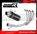 komplette Auspuffanlage mit Schalldämpfer DOMINATOR Full System GP1 schwarz passend für Suzuki GSX 1250 FA 2010  2016 2