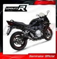 komplette Auspuffanlage mit Schalldämpfer DOMINATOR Full System GP1 schwarz passend für Suzuki GSX 1250 FA 2010  2016 3