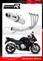 komplette Auspuffanlage mit Schalldämpfer DOMINATOR Full System rund passend für Suzuki GSXF 650 2007  2016
