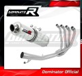 komplette Auspuffanlage mit Schalldämpfer DOMINATOR Full System rund passend für Suzuki GSXF 650 2007  2016 2