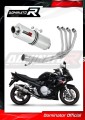 komplette Auspuffanlage mit Schalldämpfer DOMINATOR Full System OV passend für Suzuki GSXF 650 2007  2016