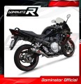 komplette Auspuffanlage mit Schalldämpfer DOMINATOR Full System GP1 passend für Suzuki GSXF 650 2007  2016 3
