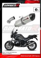 Auspuff Schalldämpfer DOMINATOR homologiert HP1 passend für BMW R1200R 2010  2014