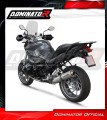 Auspuff Schalldämpfer DOMINATOR homologiert rund passend für BMW R1200R 2010  2014 3