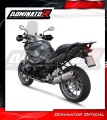 Auspuff Schalldämpfer DOMINATOR homologiert OV passend für BMW R1200R 2010  2014 3