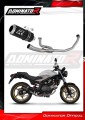 komplette Auspuffanlage mit Schalldämpfer DOMINATOR Full System GP schwarz passend für Honda VTR 250 2009  2015