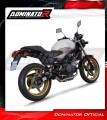 komplette Auspuffanlage mit Schalldämpfer DOMINATOR Full System GP schwarz passend für Honda VTR 250 2009  2015 3