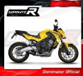 komplette Auspuffanlage mit Schalldämpfer DOMINATOR Full System GP schwarz passend für Honda CBR 650 F 2014  2018 2