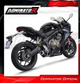 Honda CB 650R 2019 - 2023 Full  Exhaust System Muffler Auspuff Sportauspuff Silencer Echappement Silencieux Scarico Scarichi Escape Collector Manifold Wydech Tłumik GP BLACK DOMINATOR EXHAUST SYSTEM 2