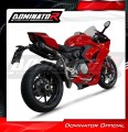 Ducati Panigale V2 2020 - 2023 Full Exhaust System Collector Muffler Silencer Auspuff Sportauspuff Echappement Silencieux Scarico Scarichi Escape Wydech Tłumik HP8 BLACK 4