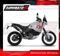 Ducati DesertX 2022 - 2023 Kolektor wydech tłumik MX2 BLACK + dB killer motorcycle Exhaust Full system Collector Manifold Muffler échappement Marmitta Escape Dominator Exhaust System 5