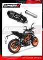 exhaust muffler DOMINATOR HP3 BLACK fits to KTM 390 Duke 2021  2023
