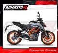 KTM 39 DUKE 2021 -2022  Full  Exhaust System  Muffler Auspuff Sportauspuff Silencer Echappement Silencieux Scarico Scarichi Escape Collector Manifold Wydech Tłumik GP BLACK DOMINATOR 2