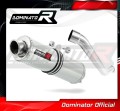 exhaust muffler DOMINATOR homologated road legal ROUND fits to Kawasaki Z750 2004  2006 2