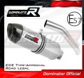 Auspuff Schalldämpfer DOMINATOR homologiert HP1 passend für Kawasaki Z750 2007  2012