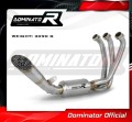 komplette Auspuffanlage mit Schalldämpfer DOMINATOR Full System GP3 passend für Yamaha XSR 900 2022  2023