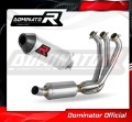 komplette Auspuffanlage mit Schalldämpfer DOMINATOR Full System HP3 passend für Yamaha XSR 900 2022  2023