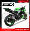 Auspuff Schalldämpfer DOMINATOR homologiert GP passend für Kawasaki ZX10R 2008  2010 3