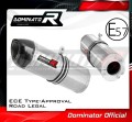 Auspuff Schalldämpfer DOMINATOR homologiert HP1 passend für Kawasaki ZX9R 1998  2002