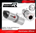 Auspuff Schalldämpfer DOMINATOR homologiert HP1 passend für Kawasaki ZX7R 1996  2003