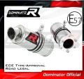 Auspuff Schalldämpfer DOMINATOR homologiert GP1 passend für Kawasaki ZX7R 1996  2003