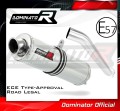 Auspuff Schalldämpfer DOMINATOR homologiert rund passend für Kawasaki ZX6R 636 2003  2004