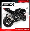 Auspuff Schalldämpfer DOMINATOR homologiert HP1 passend für Kawasaki ZX6R 636 2009  2020 3