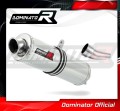Auspuff Schalldämpfer DOMINATOR homologiert rund passend für Kawasaki ZX6R 636 2009  2020 2