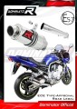 Auspuff Schalldämpfer DOMINATOR homologiert GP1 passend für Yamaha FZS FAZER 1000 2001  2005
