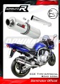 Auspuff Schalldämpfer DOMINATOR homologiert rund passend für Yamaha FZS FAZER 1000 2001  2005