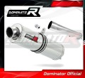 Auspuff Schalldämpfer DOMINATOR homologiert rund passend für Yamaha FZS FAZER 1000 2001  2005 2