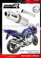 Auspuff Schalldämpfer DOMINATOR homologiert OV passend für Yamaha FZS FAZER 1000 2001  2005