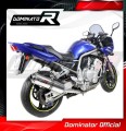 Auspuff Schalldämpfer DOMINATOR homologiert OV passend für Yamaha FZS FAZER 1000 2001  2005 3