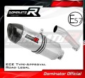 Auspuff Schalldämpfer DOMINATOR homologiert HP1 passend für Yamaha FZS FAZER 600 1998  2003
